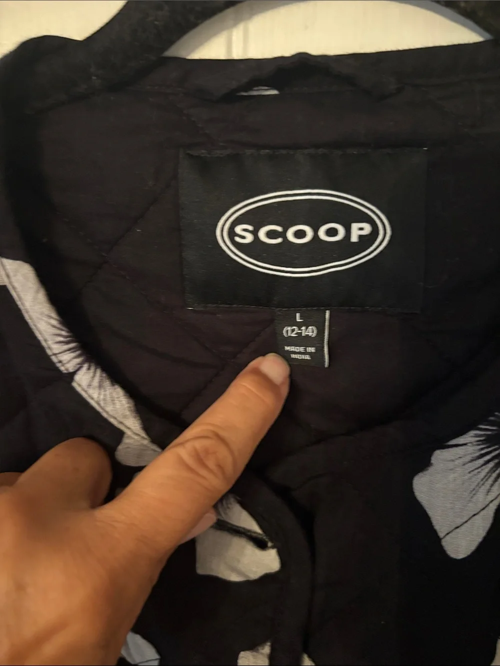 Scoop ladies quilted